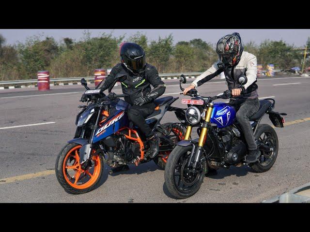 Triumph Speed 400 VS KTM Duke 390 | The Real Pocket Rocket?