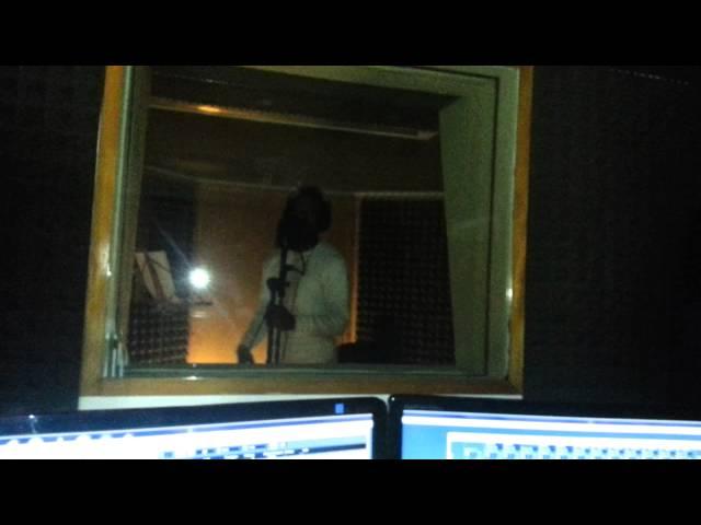 Barbara Tucker, DJ Q & D`Knock in the studio....recording new song!