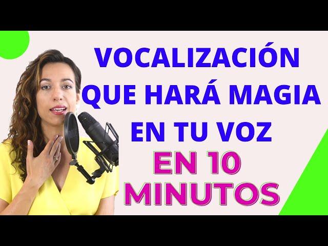 10 MINUTOS de VOCALIZACÓN que hará MAGIA en tu voz, Calentamiento vocal , Natalia Bliss