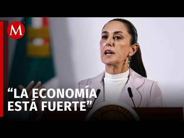 Vamos a cerrar bien el año, economía de México está fuerte, afirma Sheinbaum