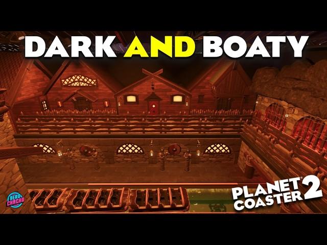 A Dark Ride Log Flume In One - Episode 2 - Fustastica - Planet Coaster 2