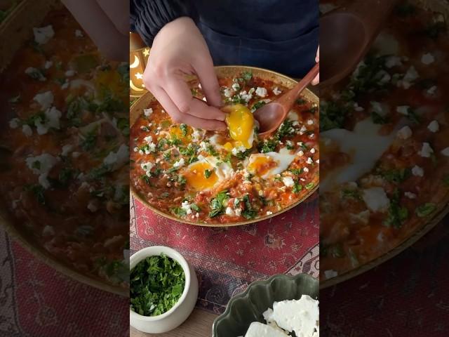 Shakshuka-Ramadan Recipes Ep.8⭐️ #shorts #ramadanrecipes #shakshuka #shakshukarecipe #eggrecipes