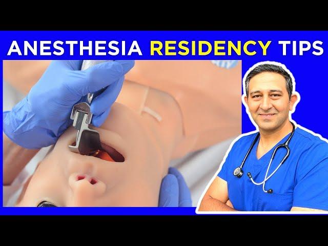 Anesthesia Residency Success Tips For New Residents