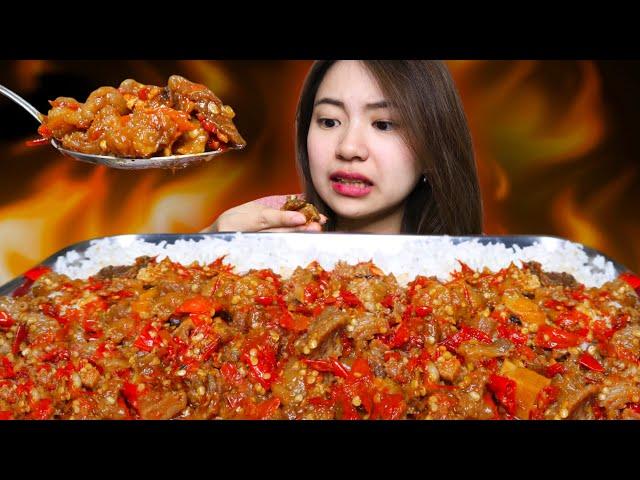 MUKBANG OSENG OSENG MERCON PEDES LAKNAT MAMPUS BU NARTI TETELAN, KOYOR SETAN