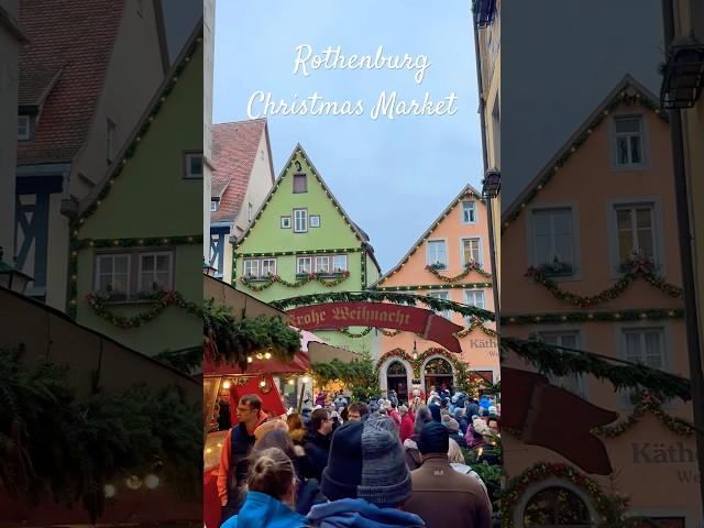 Exploring Germany: Christmas in Rothenburg #explore #germany #christmas #weihnachtsmarkt