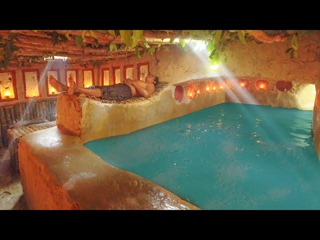 I Build Secret Temple Underground And Temple Tunnel Water Slide Swimming Pools