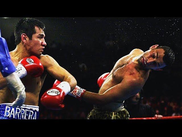 Marco Antonio Barrera vs Prince Naseem Hamed - Highlights (Boxing LESSON)