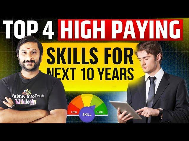 ️‍Top 4 High Paying Skills for Next 10 Years #highpayingjobs #itjobs2024 #bestjobs #highsalaryjobs