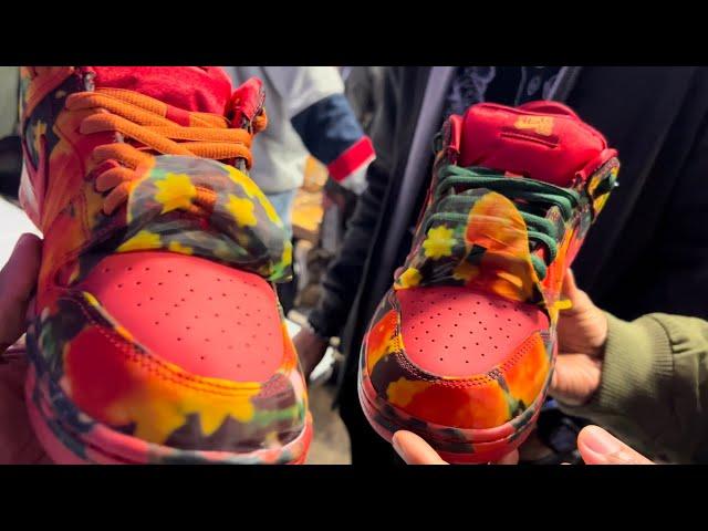 Nike SB Dunk Low Wizard Of Oz Release & Cut ️ Party At Bluetile Skateshop Vlog