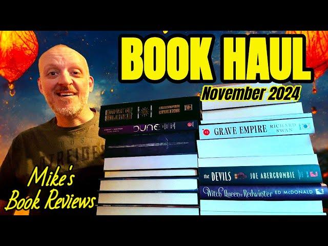 Book Haul | All The New Additions to The Home Library For November of 2024