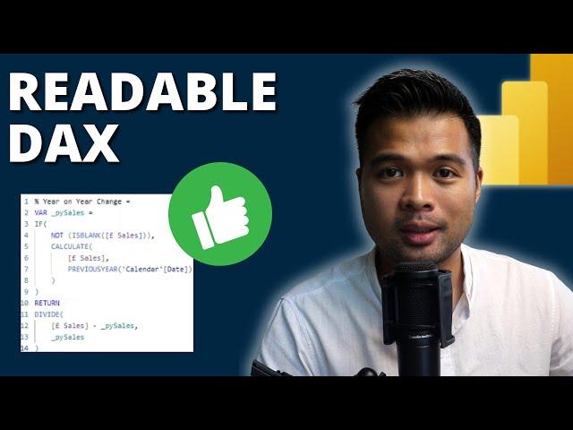 TIPS on writing READABLE DAX // Best Practices and Principles to Follow // Power BI Guide