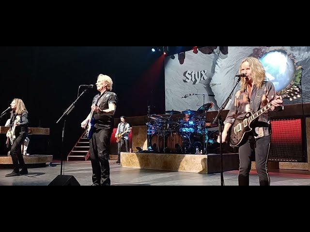 Styx Live In concert 2021 -"Save Us From Ourselves" 9-26-21 Venetian theater Las Vegas