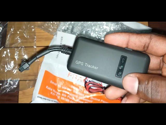 Unboxing and testing GPS Tracker GT02A with Real Time online Tracking For Cars and Motorcycles