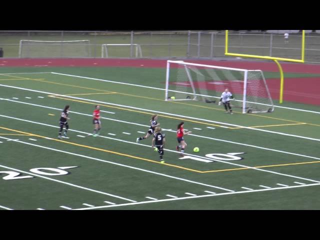 Blackhills FC G'00 - Winter 2015/16 - Game 4 - Spokane Shadow - Megan Protecting Her 18