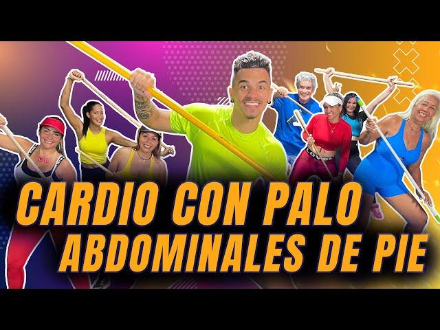 Reduce abdomen y cintura  empieza a bajar de peso con este cardio sin saltos y de pie