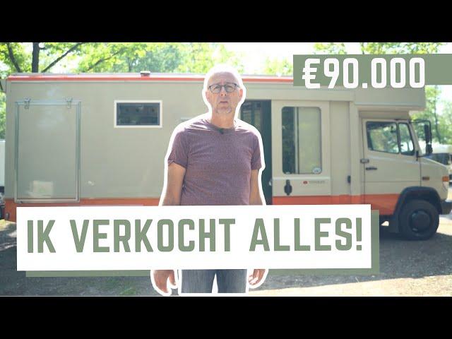 Ik woon in een SUPERMARKT op WIELEN van €90.000-