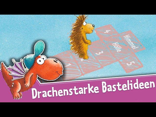 Straßenkreide - Basteln für Kinder - Der kleine Drache Kokosnuss