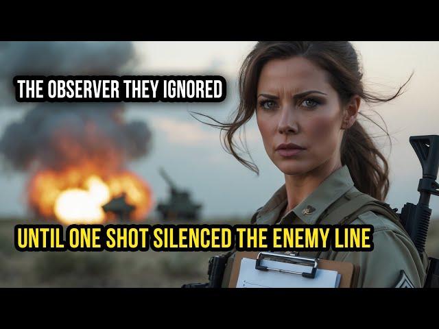 The Observer They Ignored — Until One Shot Silenced the Enemy Line