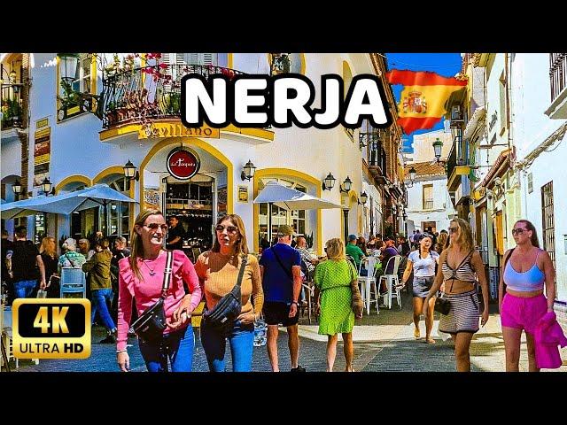 [4K] NERJA - The Best Holiday Destination in Spain - Europe's Beautiful Places - Costa del Sol