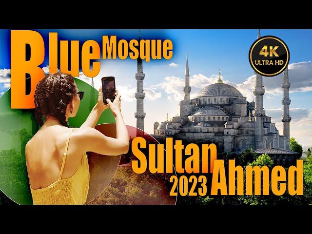 Blue mosque Istanbul 2023 / Blue mosque in Turkey 2023 / sultan Ahmed mosque Istanbul Turkey /