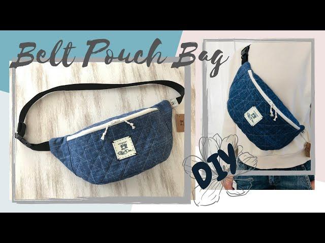 BELT POUCH BAG / BEL ÇANTASI /  СУМКА-БАНАНКА НА ПОЯС СВОИМИ РУКАМИ (Diy sewing tutorial)