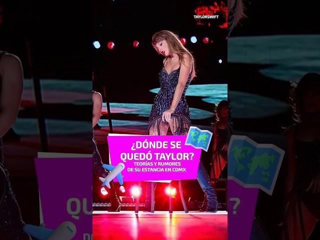 ¿Dónde se quedó Taylor en CDMX?