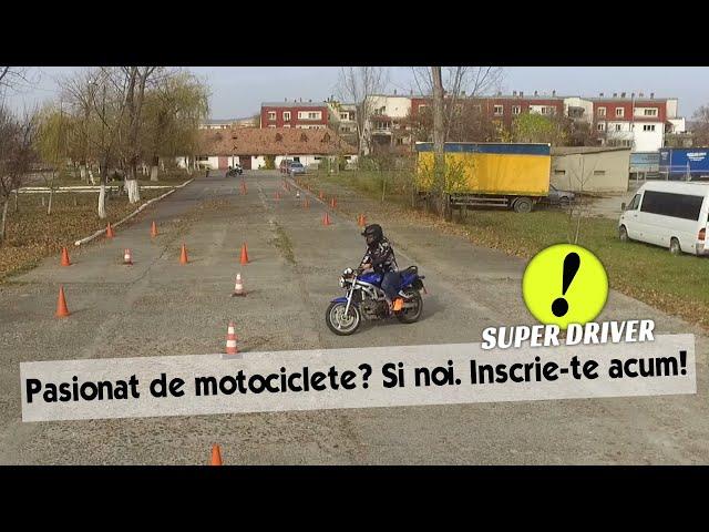 Start pentru categoriile A, A2, A1 si AM | Scoala MOTO | Scoala de soferi Super Driver  (Tg-Mures)