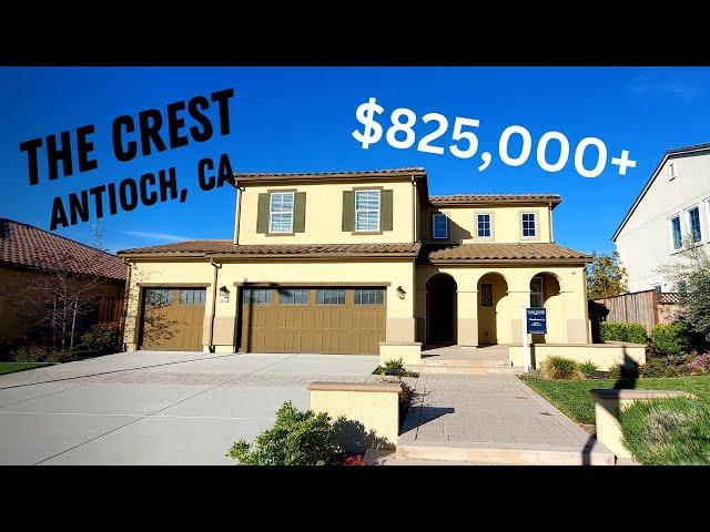 4 Bedroom 2788 Sq Ft Bay Area New Construction Home Tour In Antioch CA