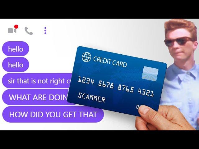 Giving Scammers Their Own Information