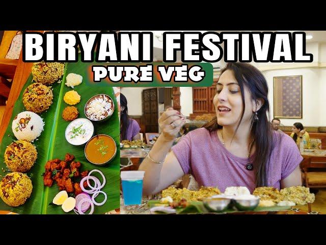 Pure Veg Biryani Festival | Eternal Flavours of South Indian Food | FOOD FESTIVAL MUMBAI 24