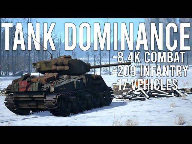 Hell Let Loose - Tank Rounds Like These Are What We Play For! (Gunner Gameplay)