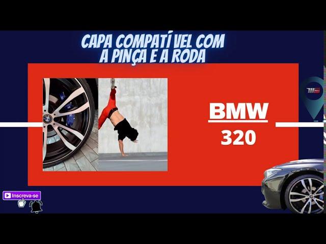 Capa para pinça de Freio Esportiva. Compatível com BMW 320