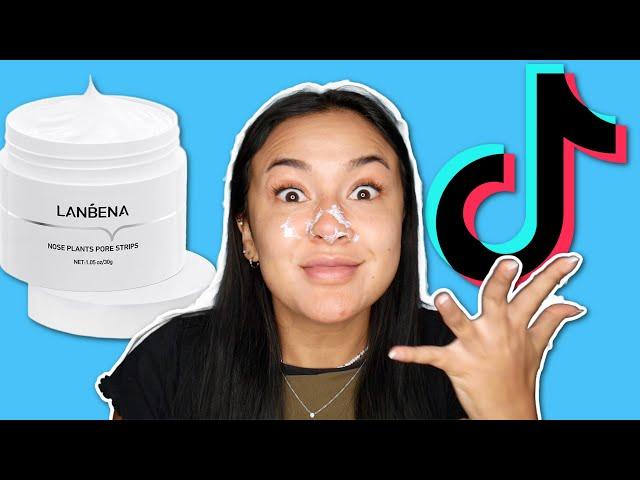 TESTING TIKTOK VIRAL LANBENA PORE STRIPS