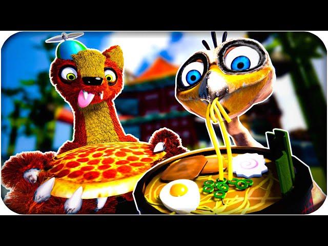 Willy's Wonderland Animatronics and their favorite FOOD