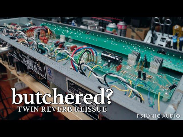 Butchered? | Fender Twin Reverb Reissue