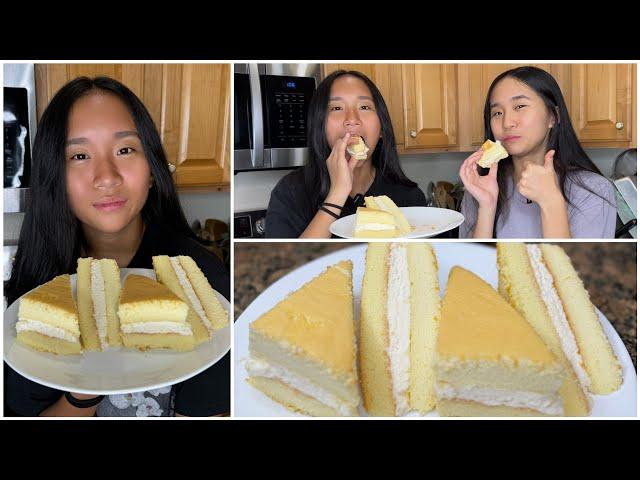 Janet makes the Best Fluffy and Soft Cake Sandwich! | Janet and Kate