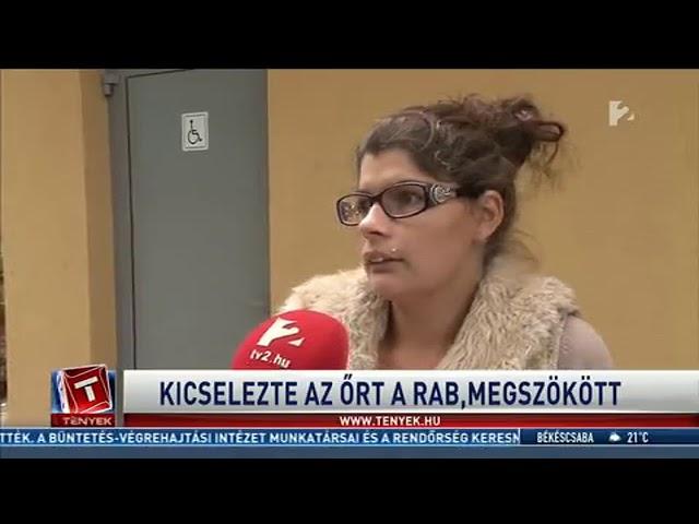 TV2 - Tények - Keresik azt a 33 éves férfit, aki megszökött a győri bíróság udvaráról