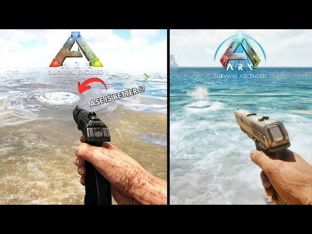 ARK ASCENDED vs. ARK SURVIVAL EVOLVED | Ultimate Face-Off 