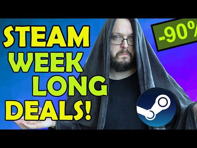 Steam Week-long Deals! 20 Awesome Games with Huge Discounts!