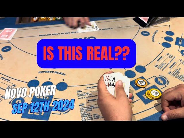 NOVO POKER SEP 12TH 2024