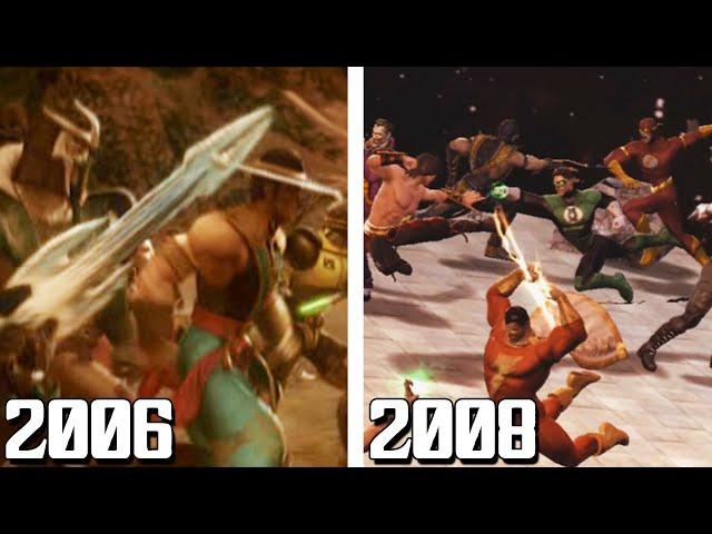 Mortal Kombat Endgame War Scene Comparison! (2006-2008)