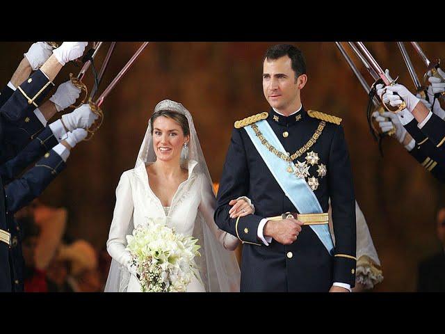 BODA REAL DEL PRÍNCIPE DE ASTURIAS Y LETICIA ORTIZ EN MADRID.