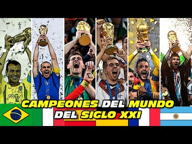 CAMPEONES del MUNDO ⭐️ del SIGLO XXI