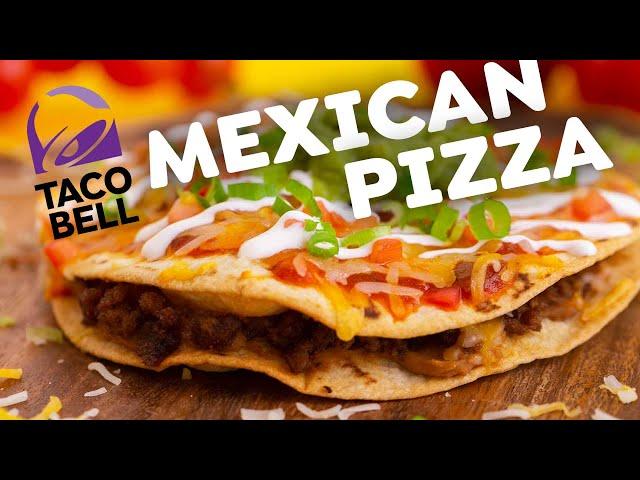 How to Make Taco Bell Mexican Pizza (but BETTER)!