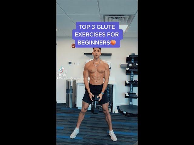 The BEST Dumbbell Glute Exercises For Beginners (TOP 3)