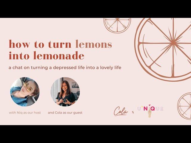 LS #10: How to Turn Lemons into Lemonade - Cola Paclibar Founder of GVOM