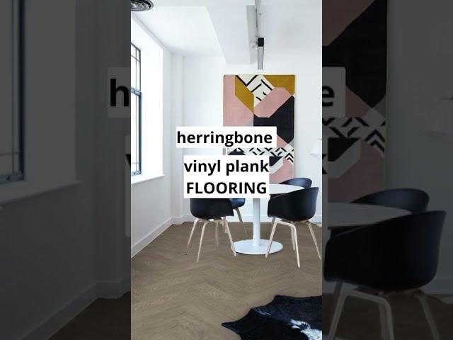 Herringbone Rigid Core Vinyl Plank Flooring