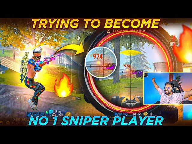 Never Underestimate Munna Bhai Single Sniper Gameplay  - Free Fire Telugu - MBG ARMY