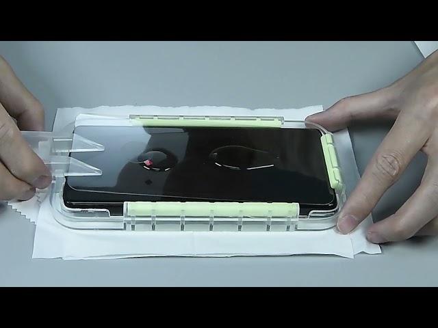 How to install UV glue tempered glass screen protector