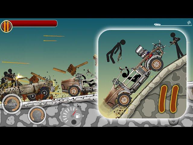 Stickman Annihilation II Full gameplay completed legendary Stickman Annihilation CAR CRASH